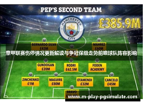 意甲联赛伤停情况更新解读与争冠保级走势前瞻球队阵容影响